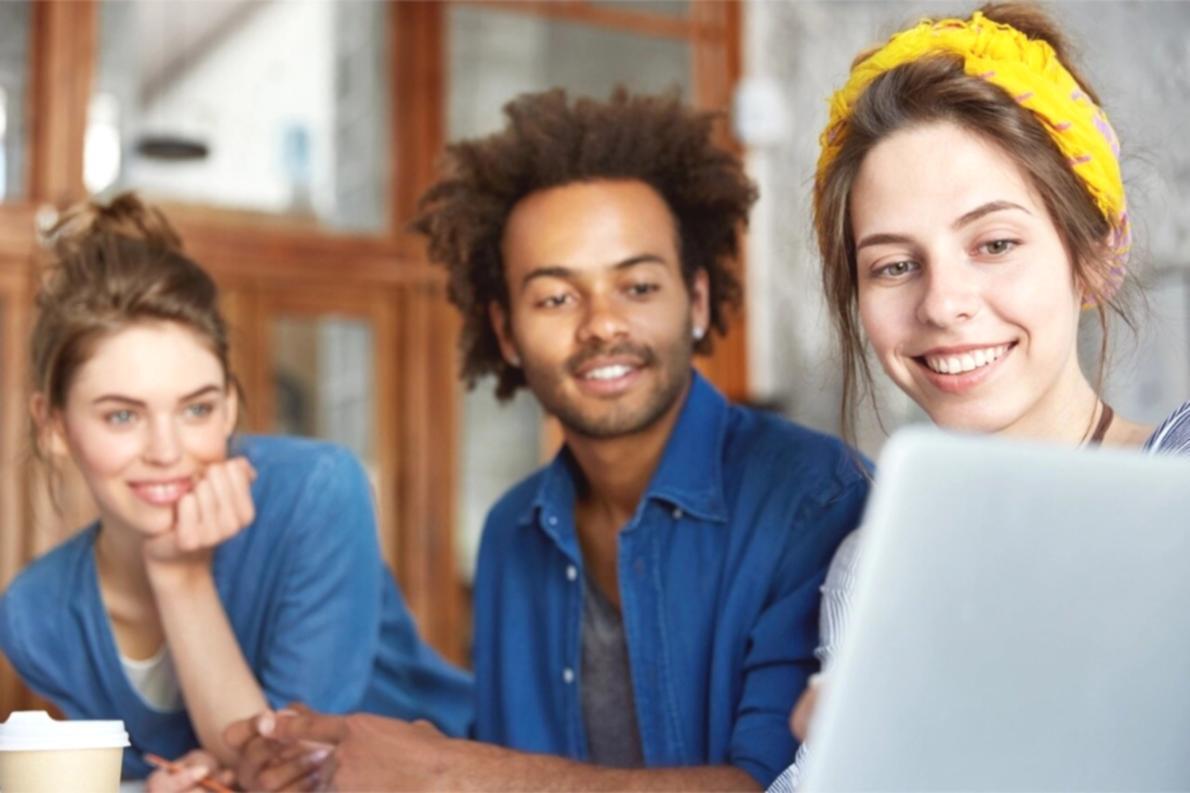 Professional workspace showcasing modern marketing strategies and digital communication tools